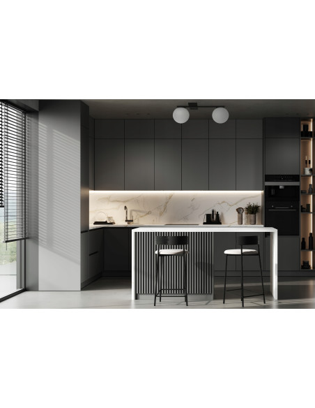 Elegancki plafon ALTA z białymi kloszami - nowoczesna lampa sufitowa do biura, salonu i innych wnętrz