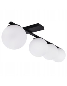 Plafon sufitowy ALTA z 4 matowymi kloszami - nowoczesne oświetlenie biurowe i do każdego wnętrza, marka Light Home