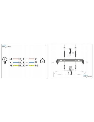 Lampa wisząca PRAGA z 3 dymionymi kloszami – nowoczesny design w czerni i szarości do eleganckich wnętrz
