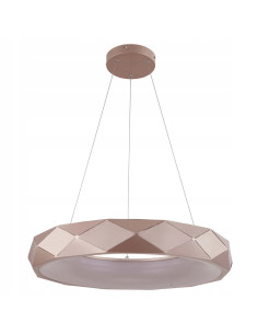 Lampa LED Reus Gold – Elegancka lampa sufitowa w stylu glamour z giętej blachy do nowoczesnych wnętrz 2