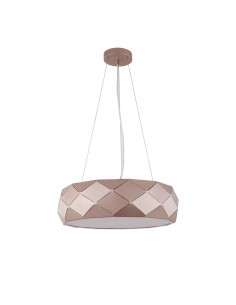 Luksusowy złoty żyrandol Reus z wycięciami, elegancka lampa do jadalni, metalowe oświetlenie glamour 2