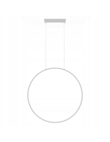 Lampa LED RING 90 cm do oświetlenia lustra – nowoczesny design, ciepłe światło, idealna do biur i wnętrz domowych.