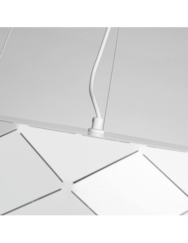 Elegancka Biała Lampa Wisząca Reus w Stylu Skandynawskim - Idealne Oświetlenie do Salonu, Jadalni i Sypialni