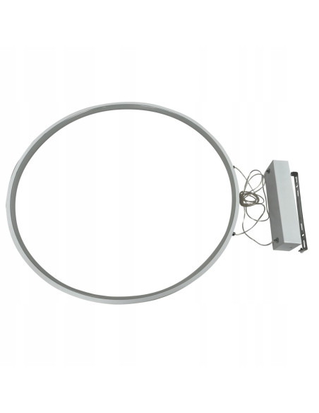 Lampa LED RING 90 cm do oświetlenia lustra – nowoczesny design, ciepłe światło, idealna do biur i wnętrz domowych.