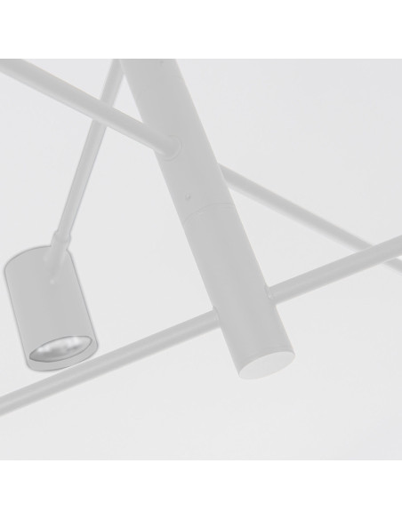 Lampa Wisząca Snow 6 w Białej Barwie – Nowoczesne Oświetlenie do Sypialni i Stylowych Wnętrz