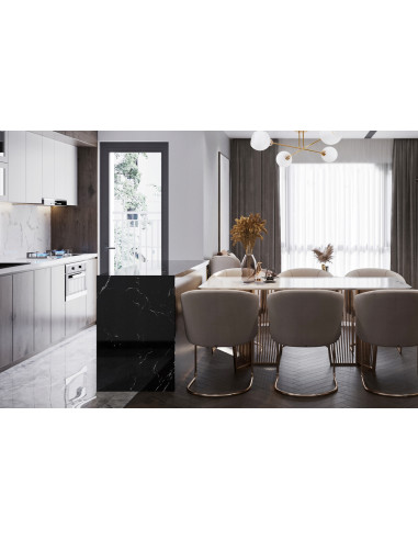 Plafon złoty ASTURIA z 4 kloszami - elegancka lampa sufitowa do salonu, sypialni i biura w nowoczesnym stylu