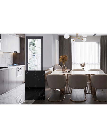 Plafon złoty ASTURIA z 4 kloszami - elegancka lampa sufitowa do salonu, sypialni i biura w nowoczesnym stylu