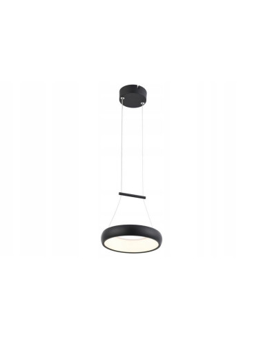 Lampa LED Thea Donut Czarna 12W – Nowoczesny Element Oświetleniowy do Wnętrz z Estetyką Minimalizmu