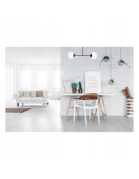 Lampa sufitowa Palermo 2-punktowa, czarna, nowoczesny plafon do jadalni i kuchni, elegancki design