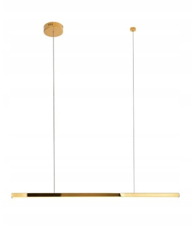 Lampa TRIO Gold - nowoczesna lampa LED w stylu industrialnym do biura i domu, elegancka i funkcjonalna.