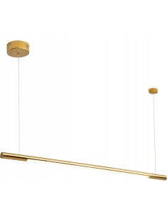 Listwa LED Organic Horizon 100cm złota - nowoczesne oświetlenie do salonu, jadalni, sypialni i biura 2