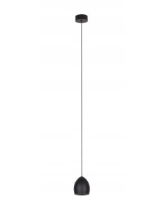 Lampka wisząca Maxlight Comet Round LED 150 cm, czarna, nowoczesne oświetlenie do wnętrz, energooszczędna 5W 2