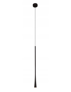 Lampa wisząca LED Coffee, 160 cm, czarna, minimalistyczna, idealna do jadalni i biura, ciepłe światło 3000 K