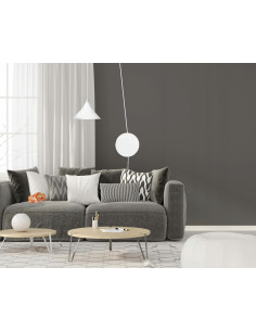 Nowoczesny kinkiet ABRAMO z długim przewodem, elegancki biały metal, idealny do biura i salonu 2