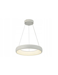 Lampa LED Ring Lima - nowoczesne oświetlenie sufitowe, białe, 24W, 1920 lumenów, minimalistyczny design do wnętrz.