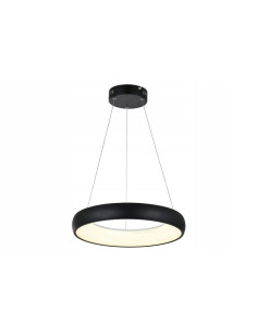 Lampa sufitowa LED RING Lima czarna, 24W, 1920 lumenów - nowoczesna elegancja do każdego wnętrza.