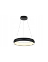Lampa sufitowa LED RING Lima czarna, 24W, 1920 lumenów - nowoczesna elegancja do każdego wnętrza.