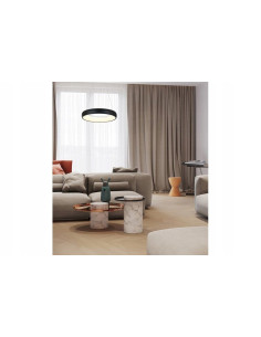 Lampa sufitowa LED RING Lima czarna, 24W, 1920 lumenów - nowoczesna elegancja do każdego wnętrza. 2