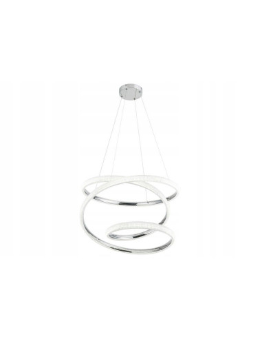 Lampa wisząca LED Anchorage w srebrze – nowoczesny element oświetlenia do eleganckich wnętrz.