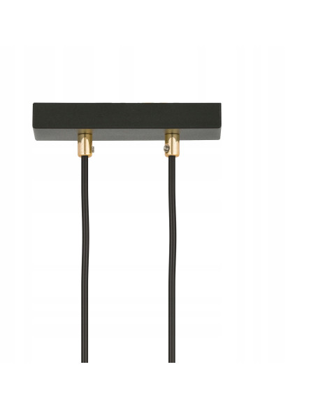 Lampa wisząca GLAM 1 – szklana kula z złotymi akcentami, elegancki dodatek do nowoczesnych wnętrz