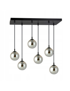 Lampa sufitowa COSMO z efektownymi kulami wodnymi – nowoczesne oświetlenie dla eleganckich wnętrz w różnych kolorach. 2