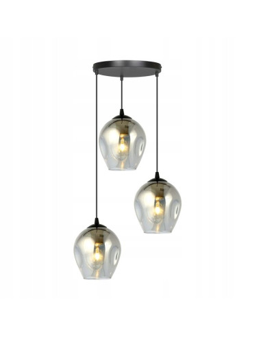 Lampa sufitowa ISTAR 3 - eleganckie oświetlenie w minimalistycznym stylu idealne do salonu i biura