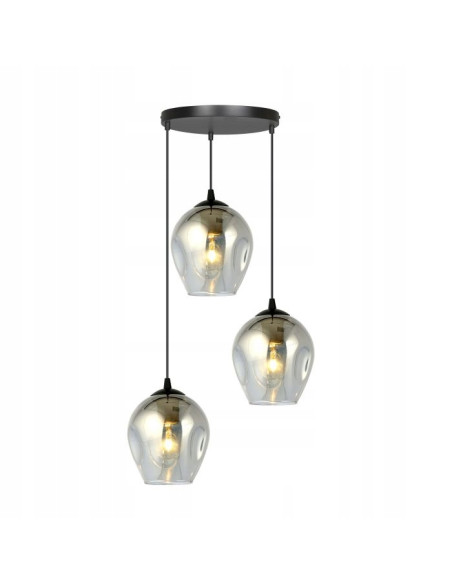 Lampa sufitowa ISTAR 3 - eleganckie oświetlenie w minimalistycznym stylu idealne do salonu i biura