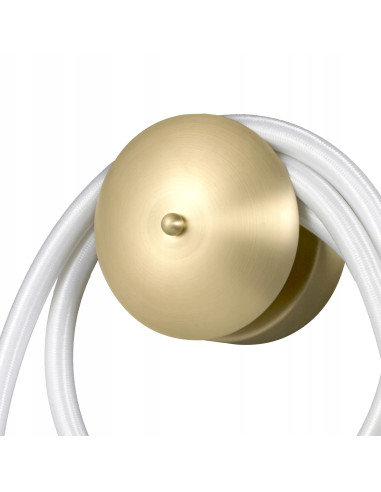 Lampa ścienna LED FANTASIA 3000K z metalowymi detalami - elegancki kinkiet do nowoczesnych wnętrz