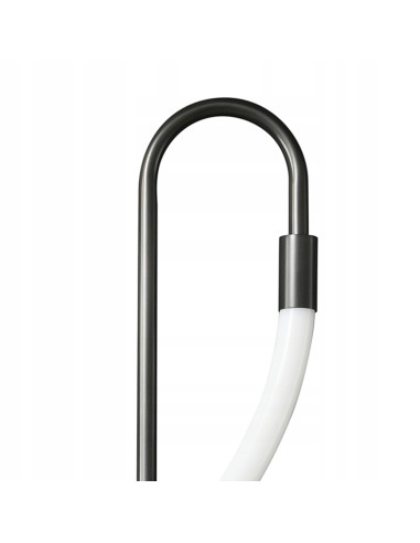 Lampa ścienna ESSA LED czarna - nowoczesny akcent oświetleniowy do salonu, biura i sypialni, 9W, 720 lumenów.