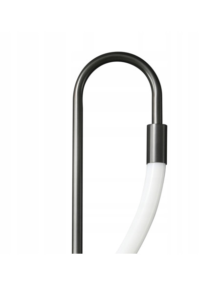 Lampa ścienna ESSA LED czarna - nowoczesny akcent oświetleniowy do salonu, biura i sypialni, 9W, 720 lumenów.