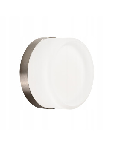 Lampa ścienna CANDY - Nowoczesny kinkiet w kształcie cukierka, biały, minimalistyczny design do wnętrz.