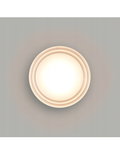 Lampa ścienna CANDY - Nowoczesny kinkiet w kształcie cukierka, biały, minimalistyczny design do wnętrz. 2