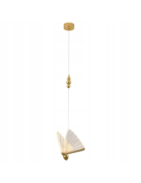 Lampa ścienna LED Pszczoła Złota BEE LAMP - eleganckie oświetlenie do nowoczesnych wnętrz, 320 lm, ciepła barwa światła.