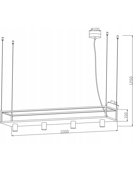 Nowoczesna lampa kwietnik Fiore z półką - elegancka metalowa dekoracja do jadalni i kuchni w kolorze czarnym