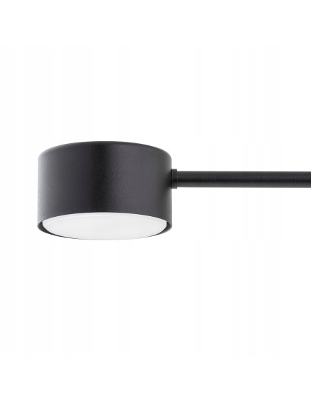 Lampa sufitowa MODUS 6 BLACK - nowoczesne oświetlenie minimalistyczne do każdego wnętrza, biura i salonu.