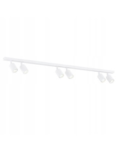 Lampa sufitowa FLASH 6 LED - Nowoczesne oświetlenie regulowane, Białe reflektory do biura i jadalni, Emibig 2