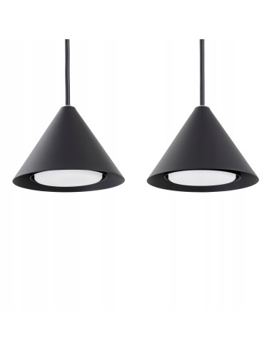 Lampa wisząca ELIT 3 BLACK - Nowoczesna potrójna listwa oświetleniowa w minimalistycznym stylu do eleganckich wnętrz.