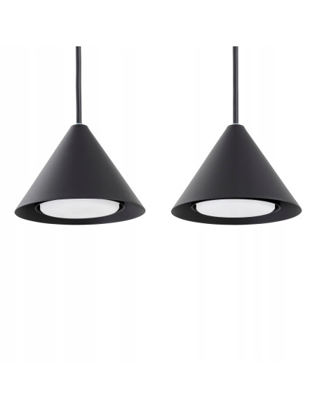 Lampa wisząca ELIT 3 BLACK - Nowoczesna potrójna listwa oświetleniowa w minimalistycznym stylu do eleganckich wnętrz.