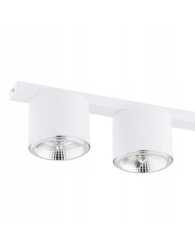 Lampa sufitowa NANO 3 WHITE – nowoczesny plafon z 3 źródłami światła GU10 w minimalistycznym stylu dla eleganckich wnętrz