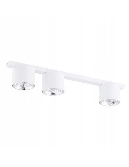 Lampa sufitowa NANO 3 WHITE – nowoczesny plafon z 3 źródłami światła GU10 w minimalistycznym stylu dla eleganckich wnętrz