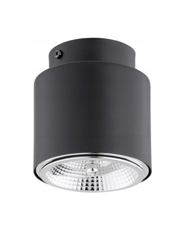 Lampa natynkowa NANO 1 BLACK - minimalistyczny spot o nowoczesnym designie do stylowych wnętrz.