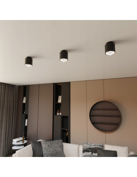 Lampa natynkowa NANO 1 BLACK - minimalistyczny spot o nowoczesnym designie do stylowych wnętrz.