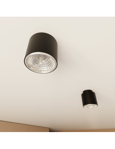 Lampa natynkowa NANO 1 BLACK - minimalistyczny spot o nowoczesnym designie do stylowych wnętrz.