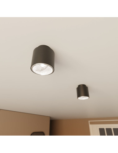 Lampa natynkowa NANO 1 BLACK - minimalistyczny spot o nowoczesnym designie do stylowych wnętrz.