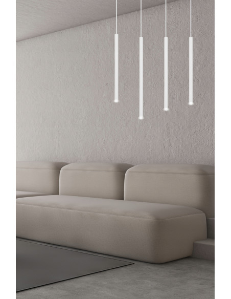 Lampa sufitowa SELTER 4 WHITE - nowoczesne oświetlenie z eleganckim designem do biur i mieszkań