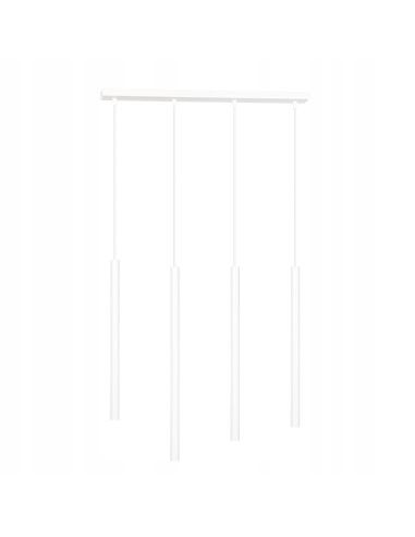 Lampa sufitowa SELTER 4 WHITE - nowoczesne oświetlenie z eleganckim designem do biur i mieszkań