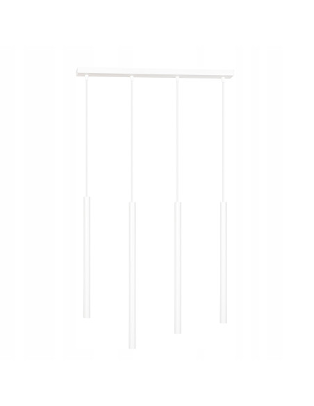 Lampa sufitowa SELTER 4 WHITE - nowoczesne oświetlenie z eleganckim designem do biur i mieszkań