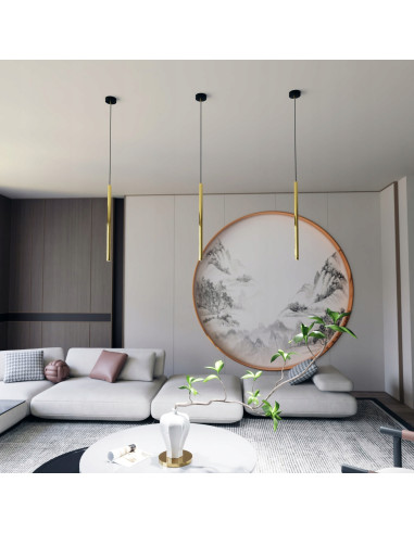 Lampa sufitowa SELTER 1 BLACK GOLD – elegancka lampa glamour z metalowymi detalami do nowoczesnych wnętrz