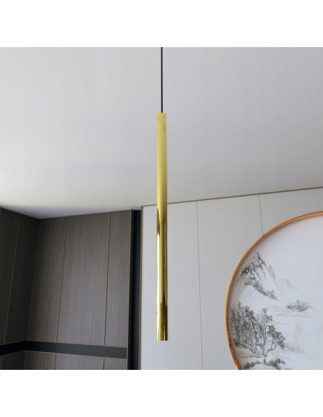 Lampa sufitowa SELTER 1 BLACK GOLD – elegancka lampa glamour z metalowymi detalami do nowoczesnych wnętrz