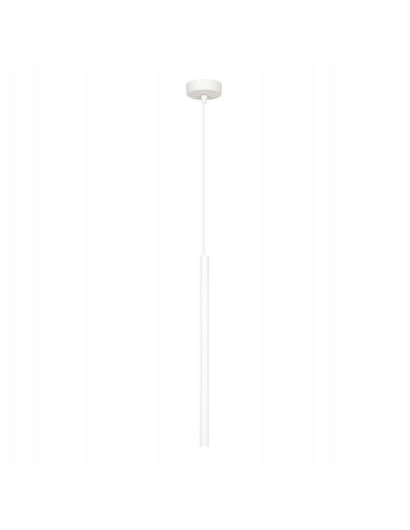 Lampa sufitowa SELTER 1 G9 w białym kolorze - nowoczesny design do kuchni, jadalni i biura